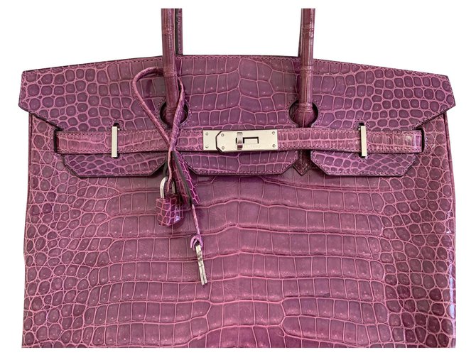 Hermès Birkin 35 Pink Leather  ref.172819