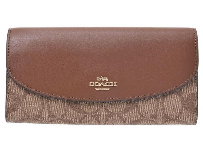 coach zipper wallet women's