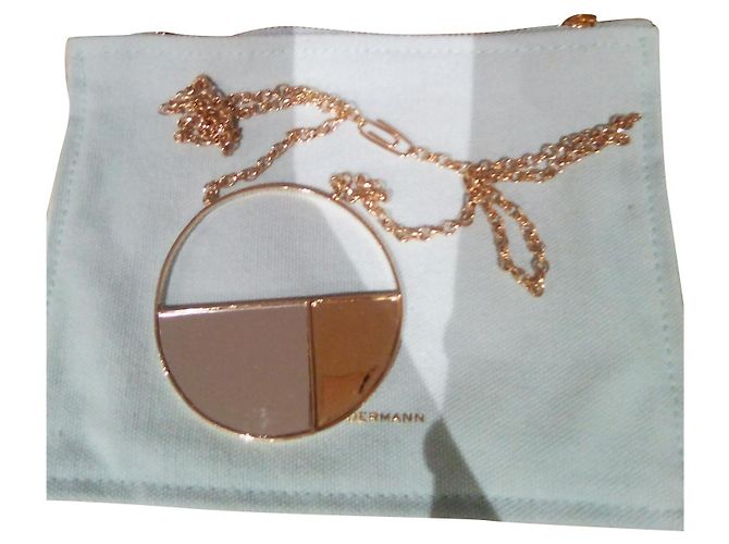 Aurelie Bidermann Bianca mirror Golden