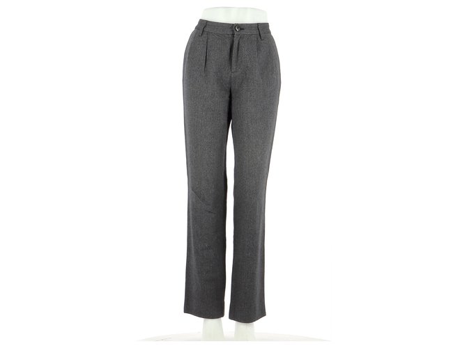 Marc by Marc Jacobs Trousers Grey Cotton  ref.172965