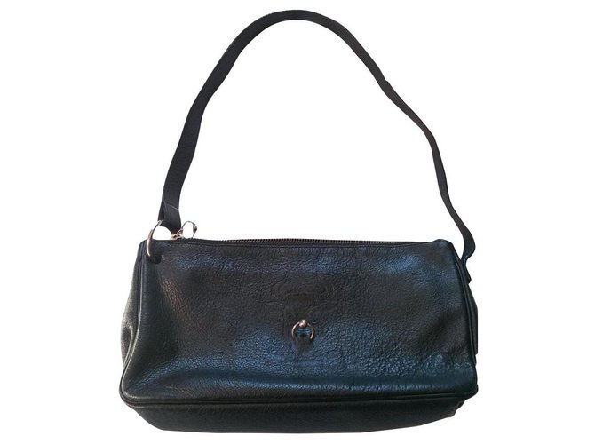 Jean Paul Gaultier Handbags Black Leather  ref.173011