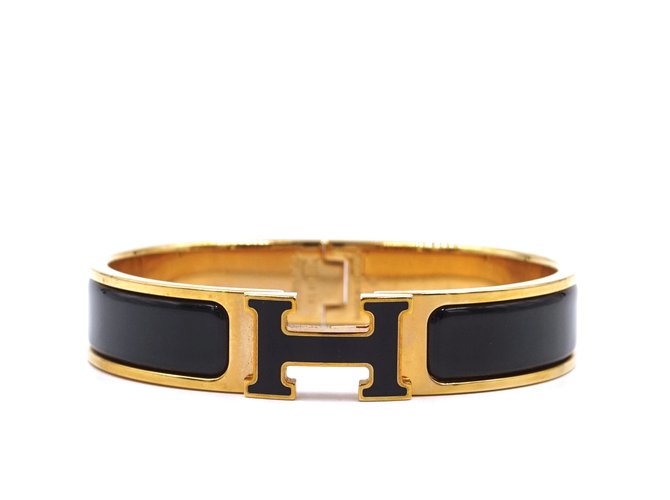 black gold hermes bracelet