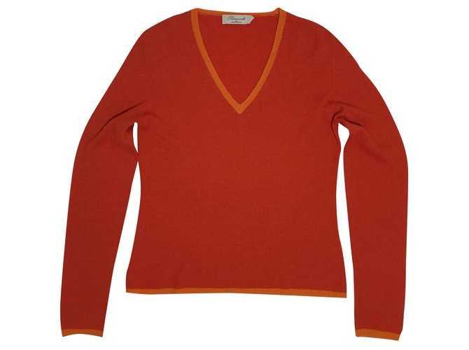 Autre Marque Parronchi Kaschmirpullover Orange 