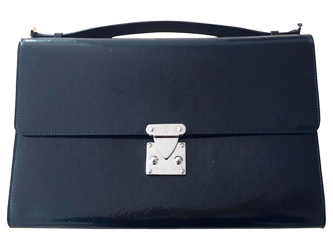 Louis Vuitton Cartera negra Vuitton Negro