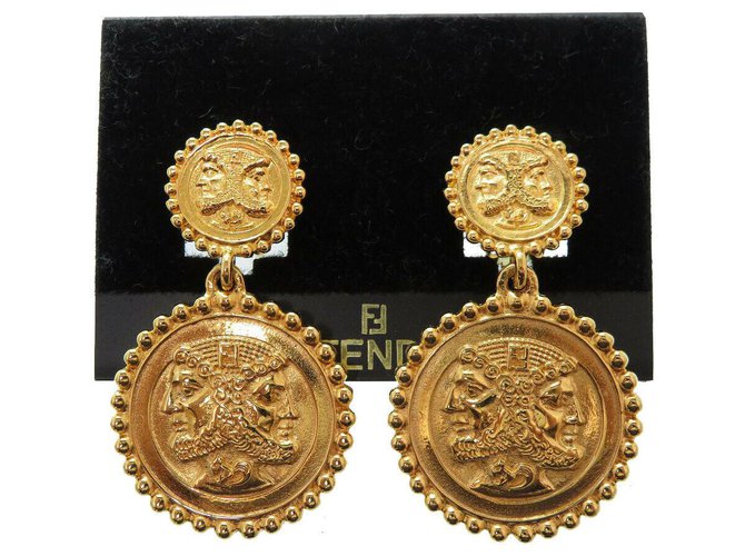 vintage fendi earrings