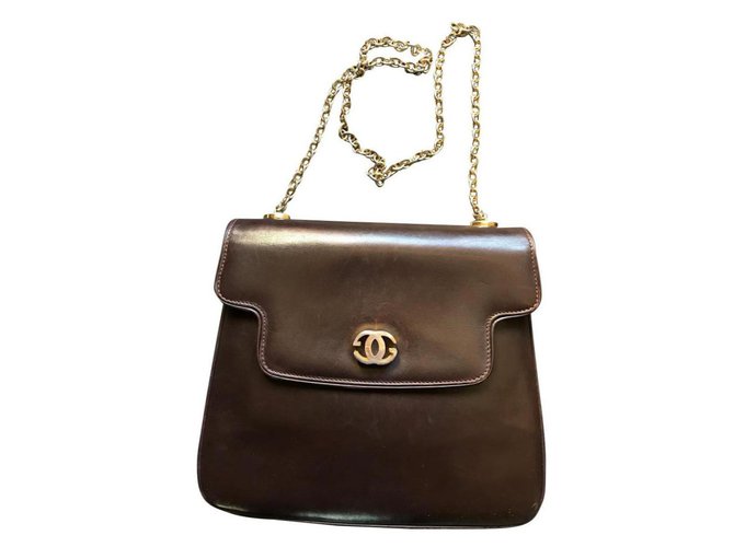 Gucci Handbags Chocolate Leather  ref.173391