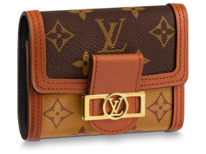 Louis Vuitton Dauphine wallet Brown  ref.173455