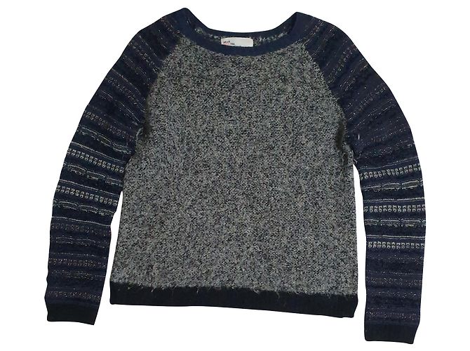 Leon & Harper Pullover M Alpaca Wool Multicolore Multiple colors