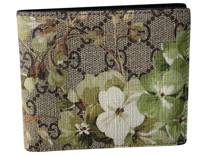 Gucci Wallets Small accessories Light green Leather  ref.173621
