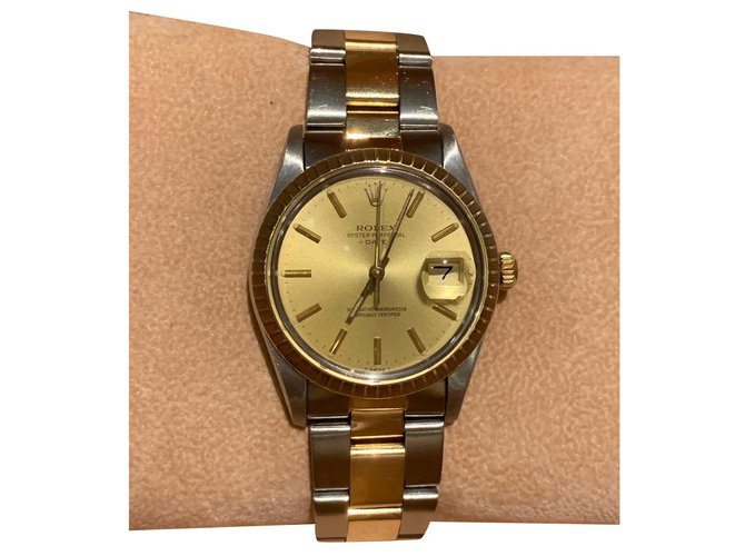 Rolex Feine Uhren Golden Metall Gold  ref.173644