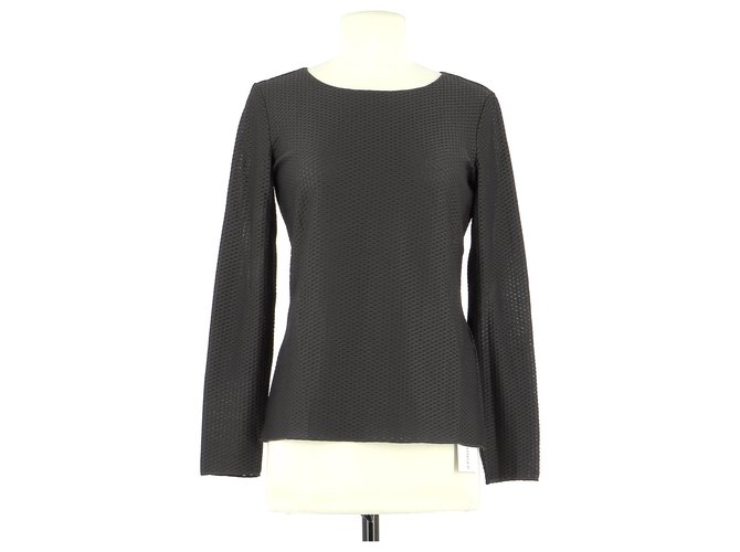 Armani Sweater Black Polyamide  ref.173706