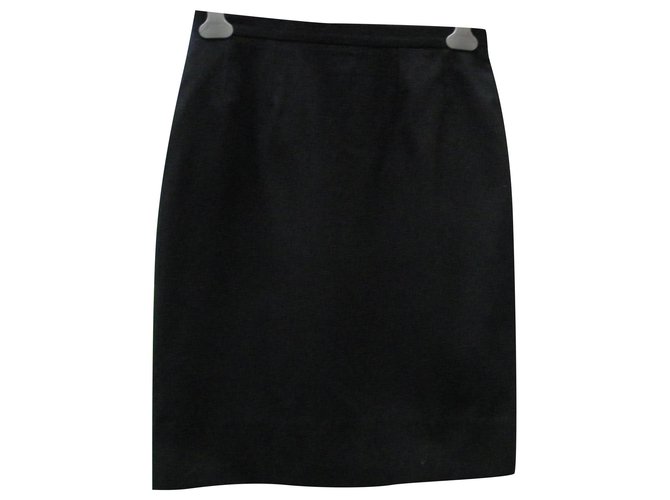Givenchy Skirts Black Wool  ref.173709