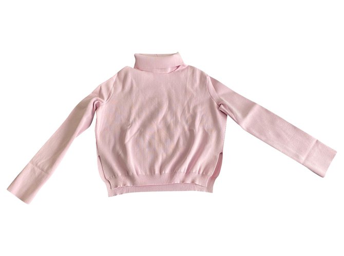 Autre Marque Turtleneck sweater Pink Polyamide  ref.173803