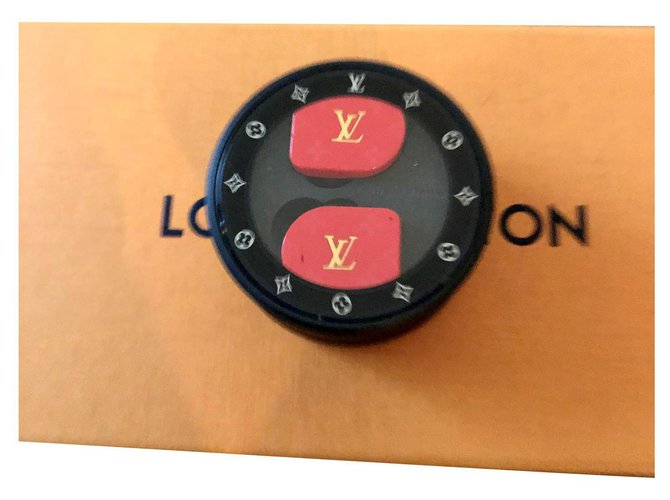 Auscultadores sem fios Louis Vuitton Vermelho Sintético  ref.173808