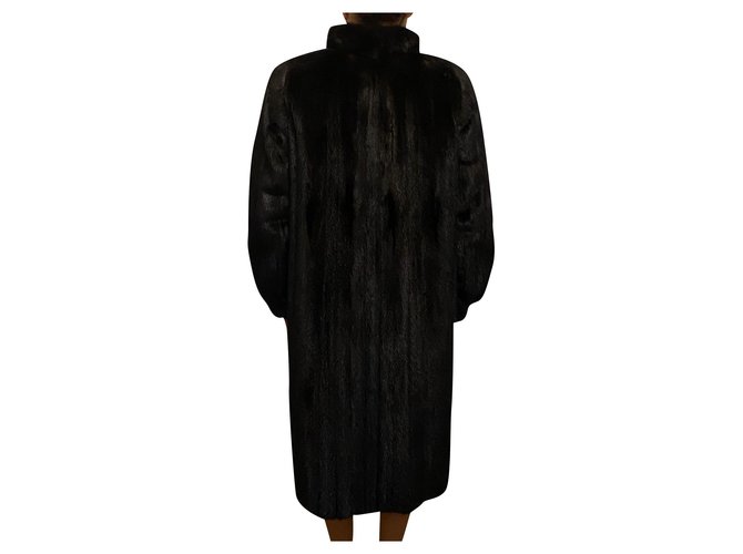 Autre Marque Mink coat Black Fur  ref.173815