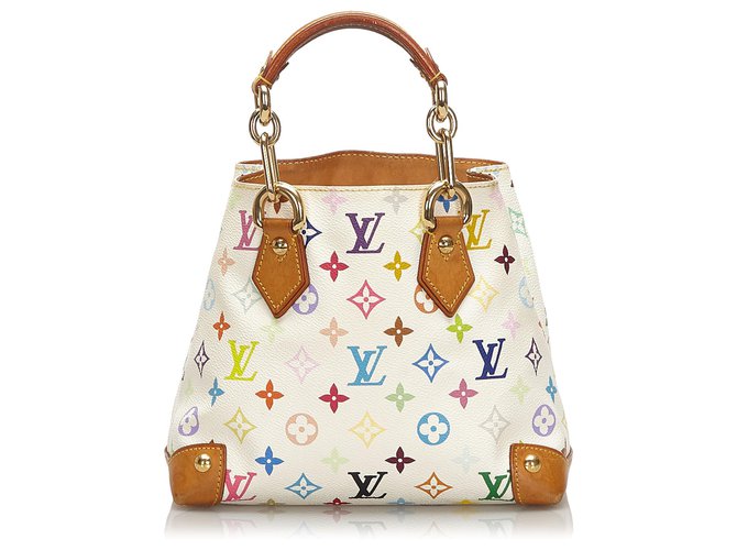 Louis Vuitton White Monogram Multicolor Audra