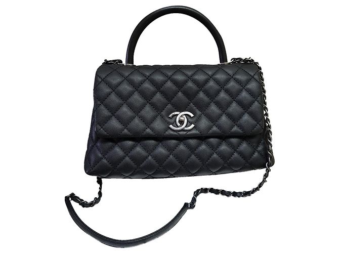 Coco Handle Chanel Coco Nero Pelle