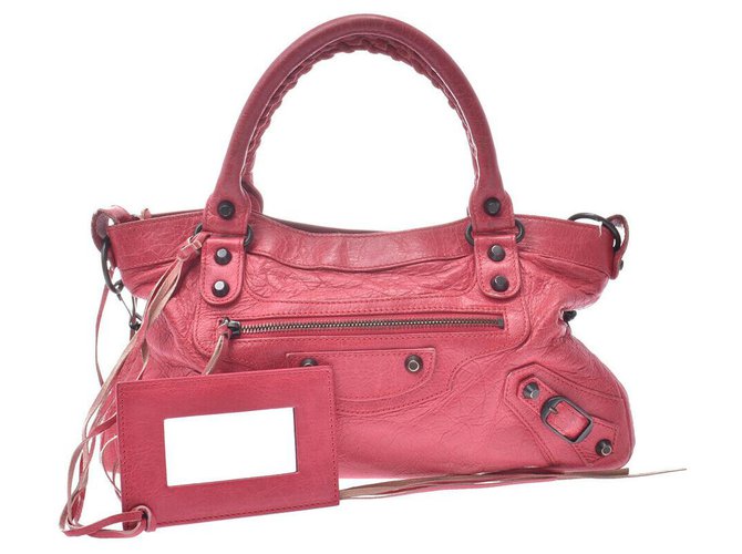 Balenciaga The first Pink Leather  ref.173988