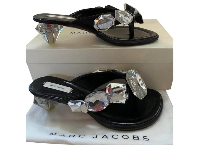 Marc Jacobs Sandals Leather Glass ref.174022 - Joli Closet