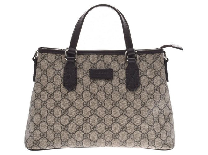 gucci 2Borsa a mano Beige Tela  ref.174157