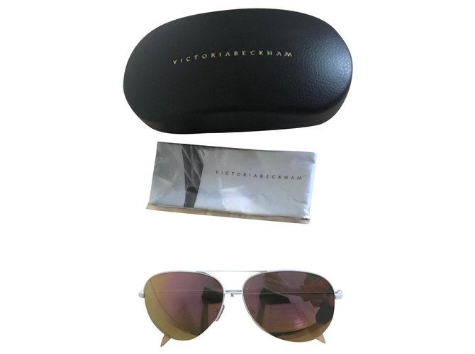Victoria Beckham Sunglasses White Acetate  ref.174210