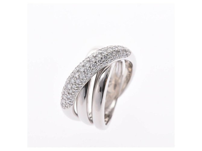 Anillo Céline Plata Platino  ref.174286