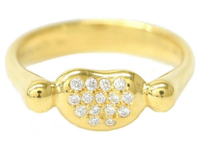 Autre Marque TIFFANY & CO. Beans Ring Golden Yellow gold  ref.174297