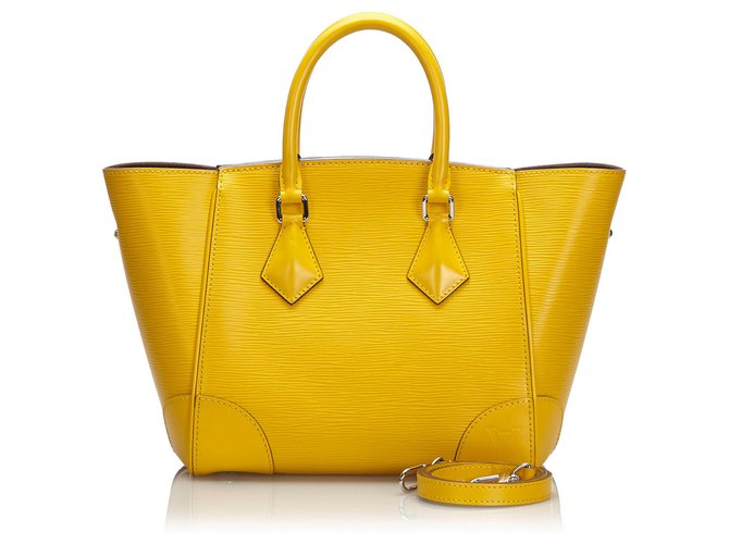 Louis Vuitton Yellow Epi Phenix PM Leather ref.174312 - Joli Closet