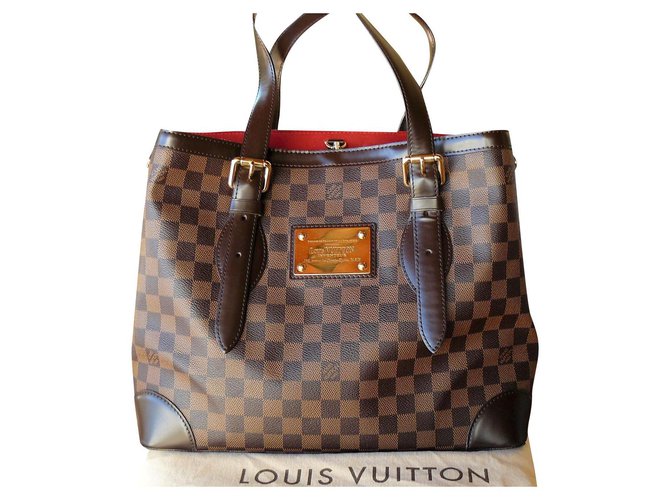 Louis Vuitton Heampstead Brown Leather  ref.174494