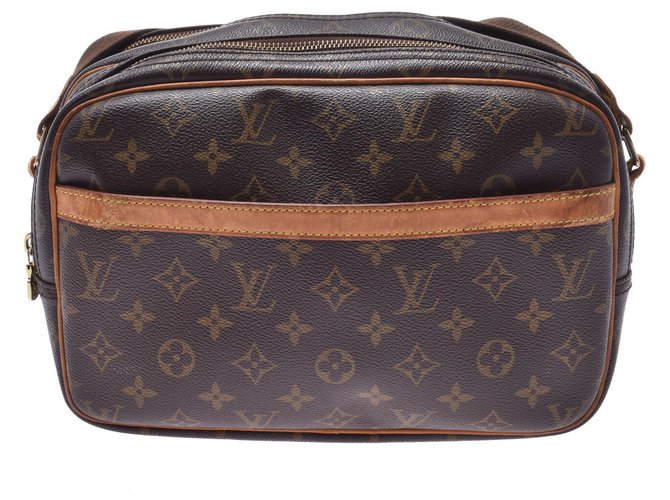 Louis Vuitton Shoulder Bag Brown Cloth  ref.174544