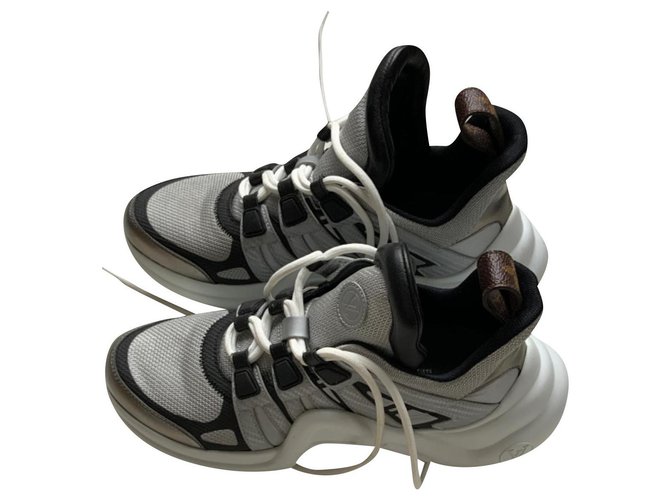 Archlight leather trainers