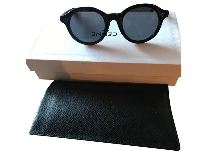 Céline Sunglasses Black Plastic  ref.174829