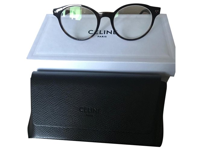 Céline Sonnenbrille Braun Kunststoff  ref.174830