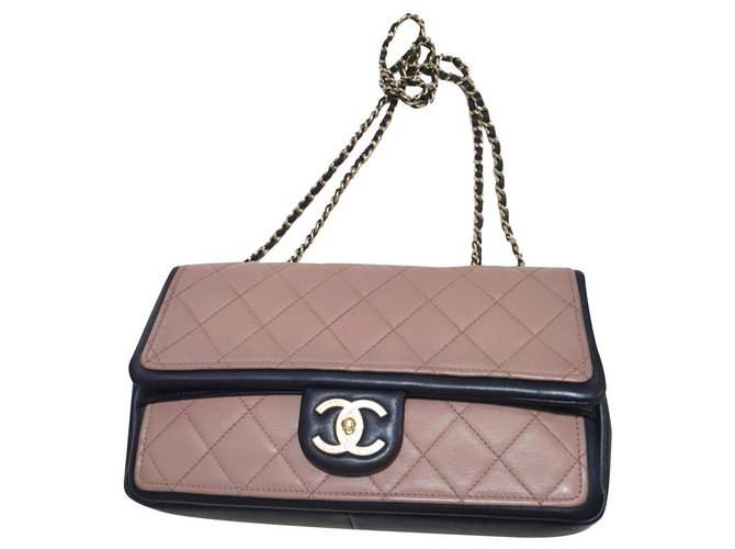 chanel graphic flap bolsa