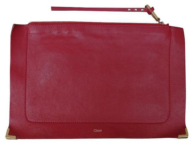 Chloé Pochette Bordò Pelle