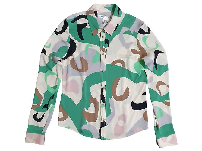 Camisa de seda Diane Von Furstenberg Multicolor