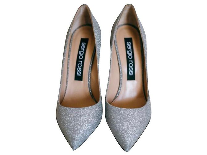 Sergio Rossi Pumps Silber