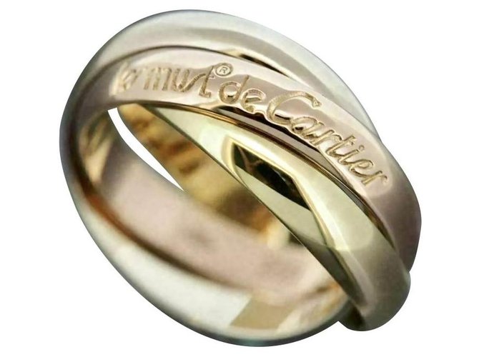 Trinity Cartier Rings Golden White gold  ref.175070