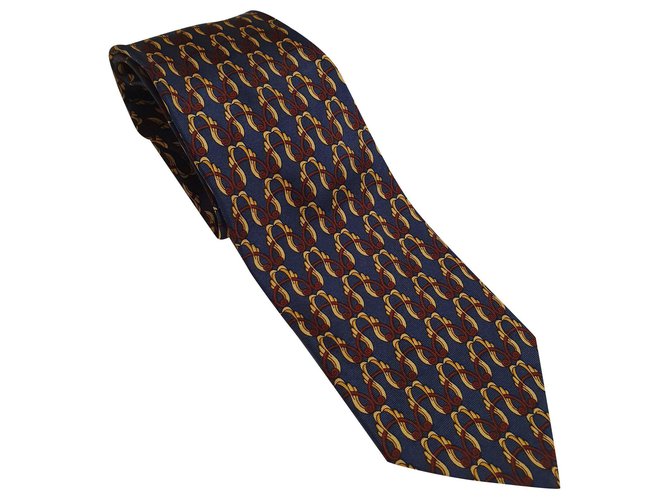 Autre Marque Cravates Soie Multicolore  ref.175085