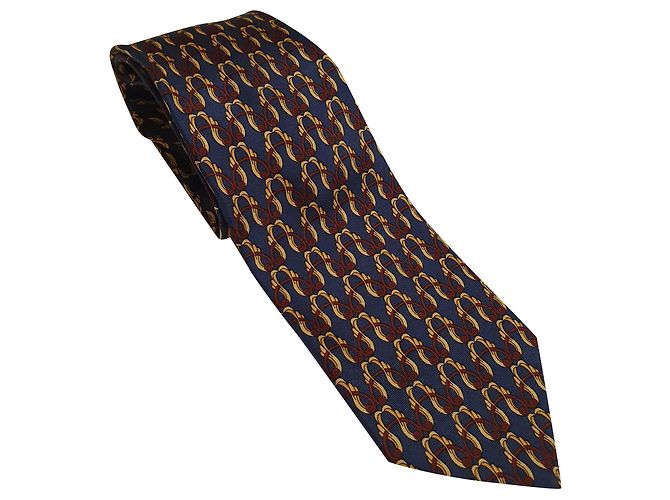 Autre Marque Cravatta in seta Ted Lapidus Multicolore