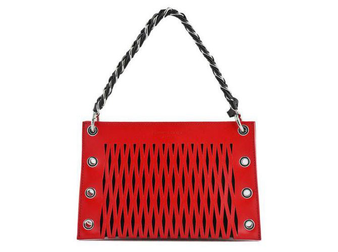 Sonia Rykiel Le baltard lined pocket Red Cashmere  ref.175245