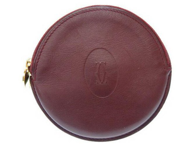 Cartier Coin Pocket Leather  ref.175255