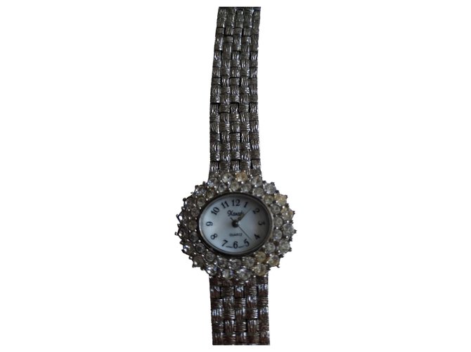 Autre Marque Fine watches Silvery Silver  ref.175308