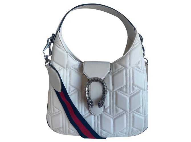 Gucci Dionysus Hobo White Leather  ref.175424