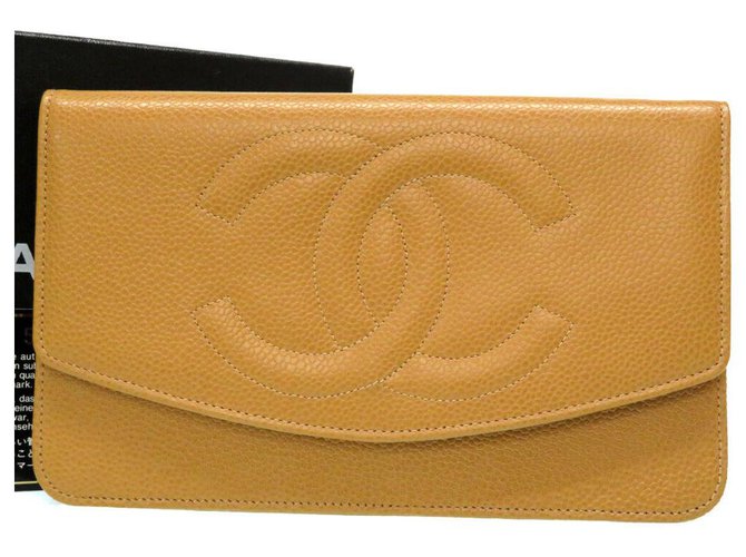 Portefeuille long Chanel  ref.175493