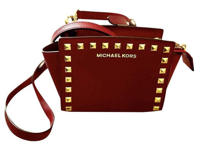 Michael Kors Totes Red Leather  ref.175557