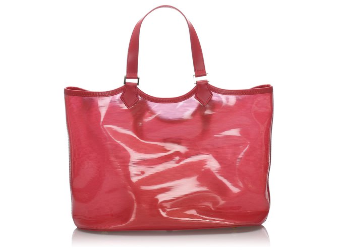 Louis Vuitton Red PVC Exterior Bags & Handbags for Women