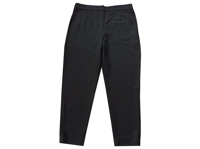 Balenciaga Pants, leggings Black Wool  ref.175684