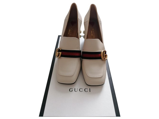 Gucci Peyton White Leather  ref.175722