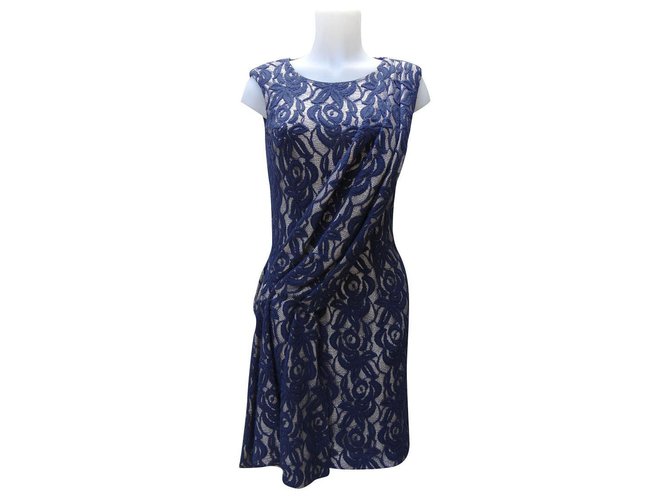 Matthew Williamson Dresses Silvery Blue Wool  ref.175800